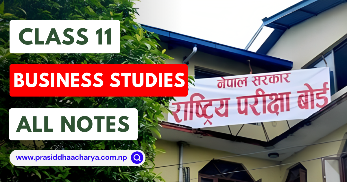 Class 11 business-studies All Notes